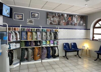 Sala de espera para perros